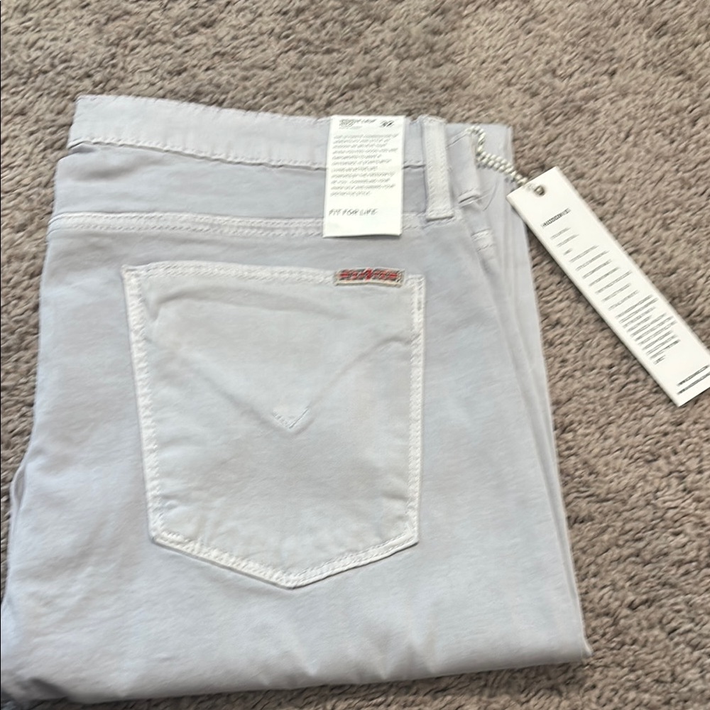 Hudson Jeans Gray Straight Leg Denim
